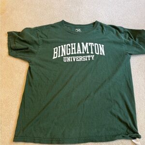 Green Binghamton University Men's T-Shirt